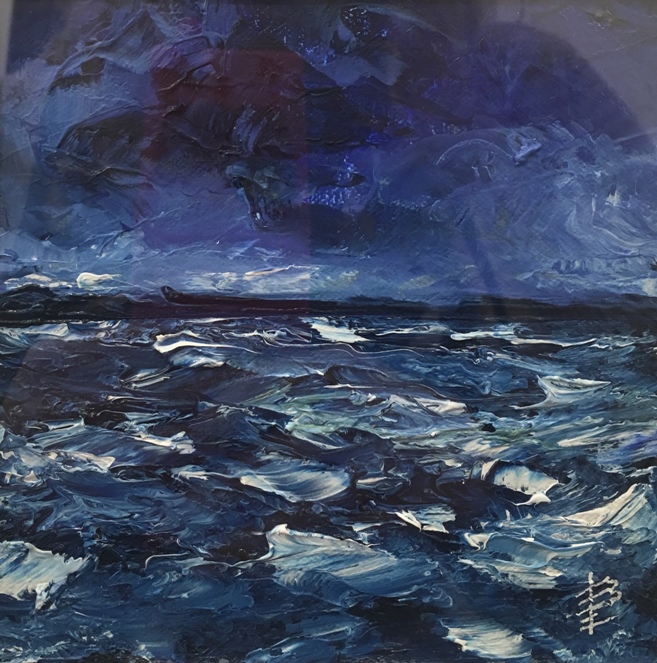 'Seascape in Blue' by artist Bonita  Ellmore